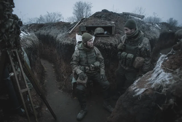 Бойовий шлях 93 бригади Холодний Яр - Бахмутська траса